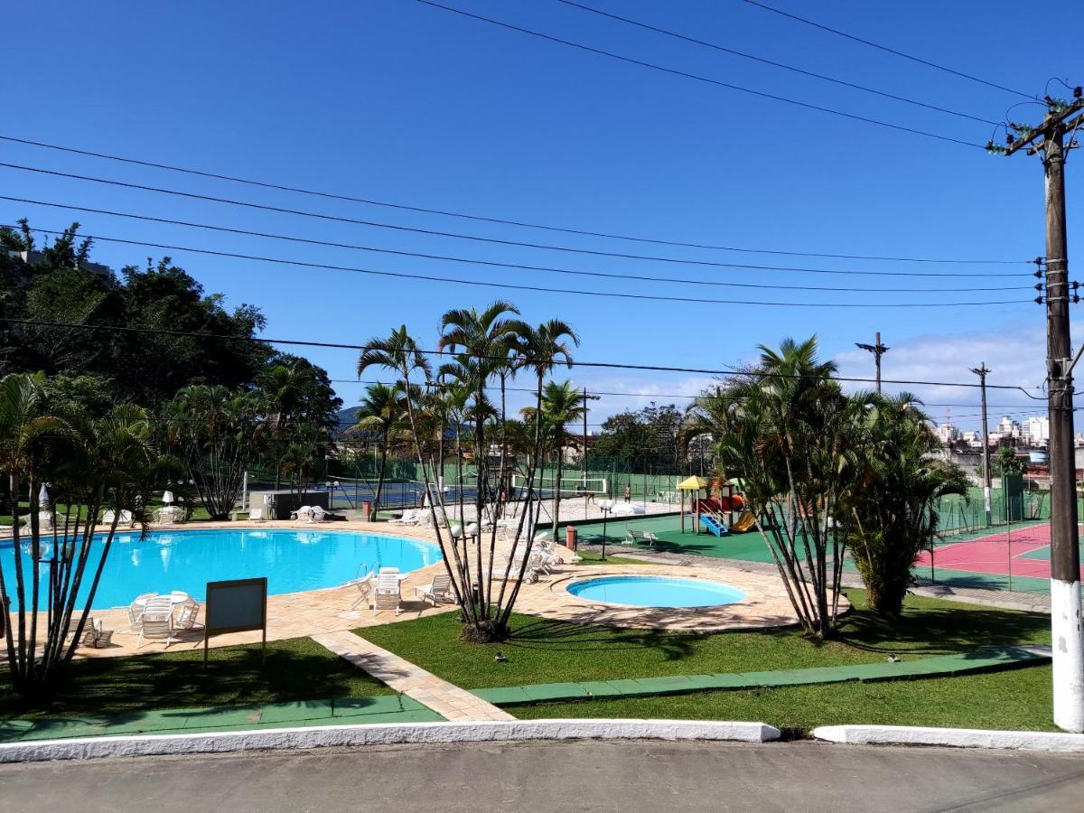 Apartamento Ate 10 Pessoas Na Enseada Guaruja Em Condominio Clube Praia Piscinas Salao Jogos Quadra Futebol Campo Parquinho Brinquedos Wi-Fi Home Office Bagian luar foto